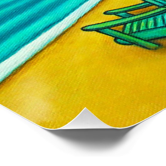 Ticket to Paradise Print van Lisa Lorenz Perfect Poster (Hoek)