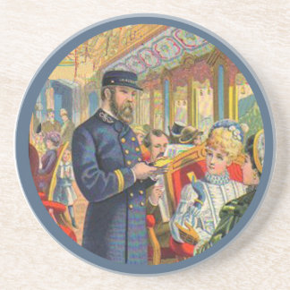 Ticket Train Onderzetter