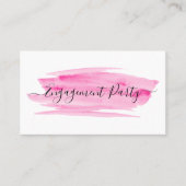 Ticket van de Partij van de Overeenkomst van de In (Voorkant)