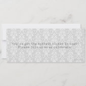 Ticket voor toelating van Brunch en Bubble Vrijgez Kaart (Achterkant)