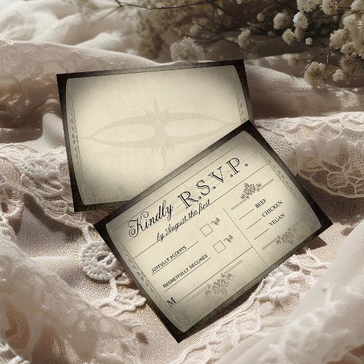  Ticket Wedding RSVP