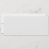 Ticket Zee Groen Sla de datum op Save The Date (Achterkant)