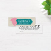 Tickets de caleçon - Baby shower Jeu Rose fille (Bureau)