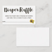 Tickets de rabat de tournesol Carte de boîtier (Devant / Derrière)