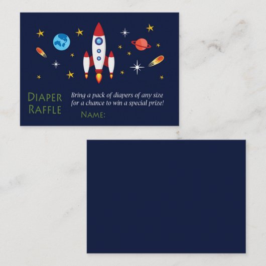 Tickets de rousseur de fusée (Devant / Derrière)