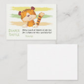 Tickets de rousseur de tigre amusant (Devant / Derrière)