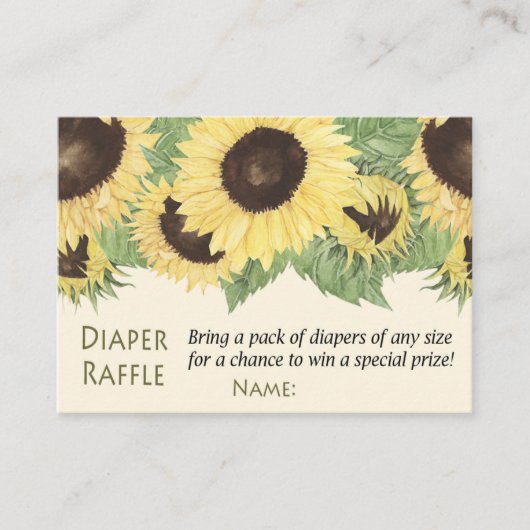 Tickets de rousseur de tournesol (Devant)