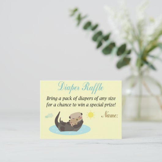 Tickets de rousseur Otter Diaper (Debout devant)