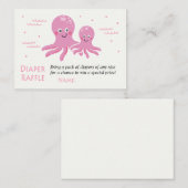 Tickets Raffle Pink Octopus (Devant / Derrière)