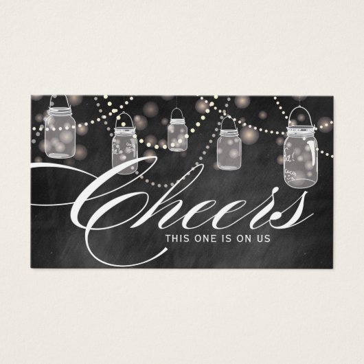 Tickets Rustic Hanging Mason Jars - Pack de 100 (Devant)