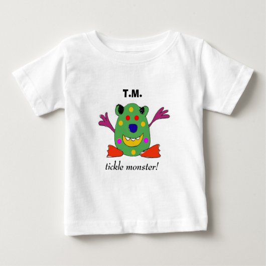Tickle Monster Baby Outfit (Voorkant)