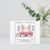 TICKLE MY FANCY Carte postale par April McCallum (Debout devant)