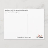 TICKLE MY FANCY Carte postale par April McCallum (Dos)
