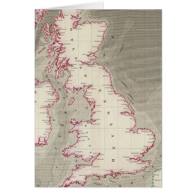 Tidal Chart British Zeeen (Voorkant)