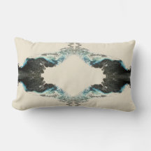 Tidal Echoes — Abstract Vloeibaar Inktpatroon