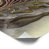 Tidal Fronds Perfect Poster (Hoek)