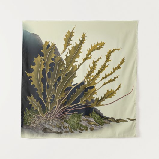Tidal Fronds Wandkleed (Voorkant)