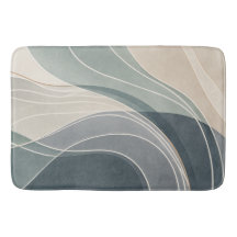 Tidal Veil Zee Glas Abstract Kust Groot Bad M