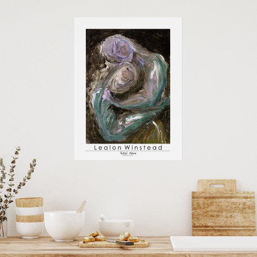 Tidal Wave Poster (Keuken)