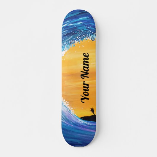 Tidal Wave Skateboard (Voorkant)