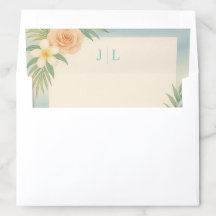 Tide & Bloom Mariage Enveloppe Liners
