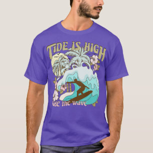 Tide est haut tour surf vague surfer été trop trop