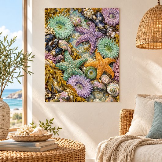 Tidepool Jewels Impression d'art