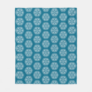 Tidepool Mandala Fleece Deken