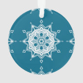 Tidepool Mandala Ornament (achterkant)