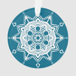 Tidepool Mandala Ornament