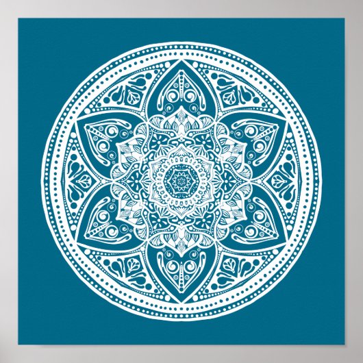 Tidepool Mandala Poster (Voorkant)