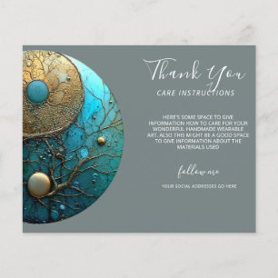 Tides of Balance   Yin Yang Design Flyer
