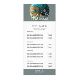 Tides of Balance   Yin Yang Design Reclamekaart