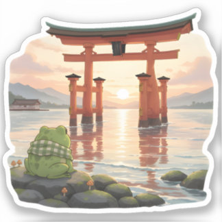 Tides of Tranquility Sticker