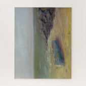 Tide's Rolling In - Boat op de kust Legpuzzel (Verticaal)