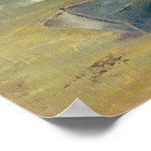 Tide's Rolling In - Boat op de kust Poster (Hoek)