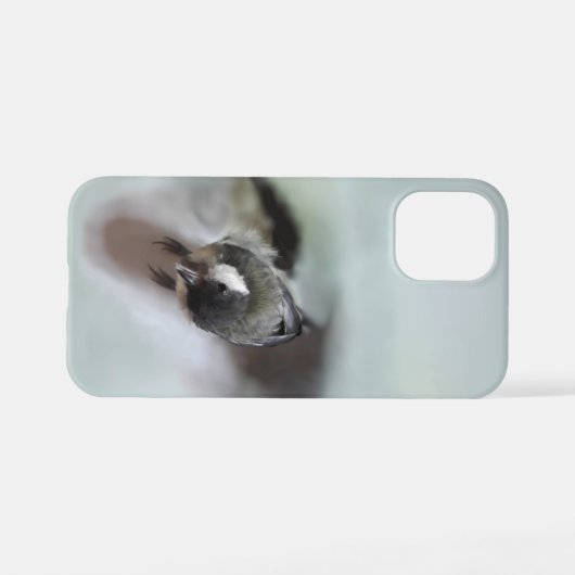 Tidi mijn vogel de Parus Major iPhone Hoesje (Achterkant horizontaal)