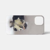 Tidi mijn vogel de Parus Major iPhone Hoesje (Achterkant horizontaal)