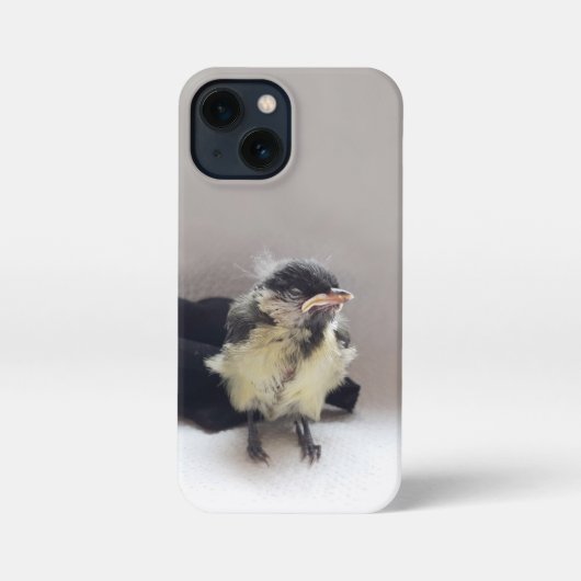 Tidi mijn vogel de Parus Major iPhone Hoesje (Achterkant)