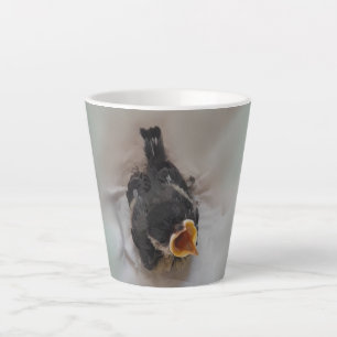 Tidi mijn vogel de Parus Major Latte Mok