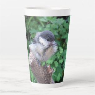 Tidi mijn vogel de Parus Major Latte Mok