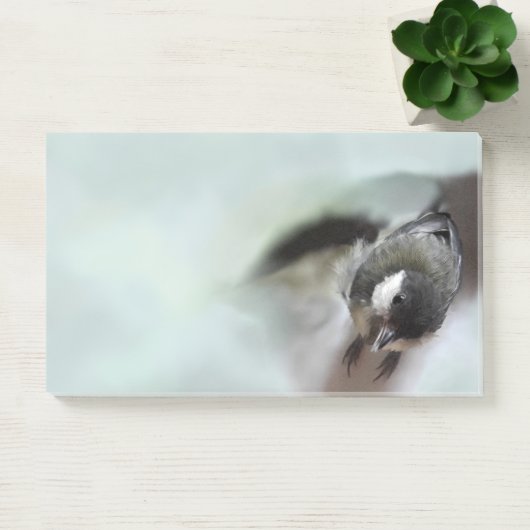 Tidi mijn vogel de Parus Major Post-it® Notes (Kantoor)