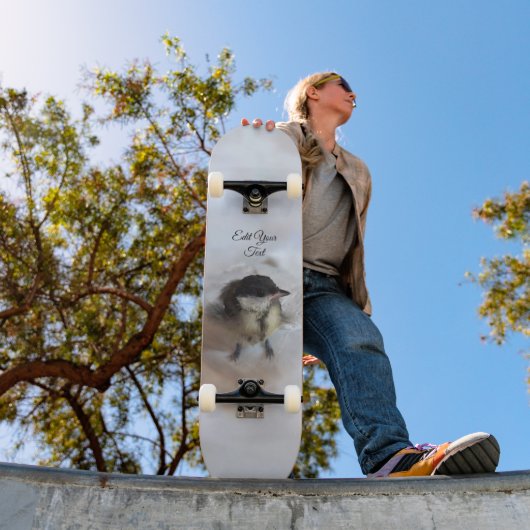 Tidi mijn vogel de Parus Major Skateboard (Buiten 1)