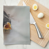 Tidi mijn vogel de Parus Major Theedoek (Quarter Fold)