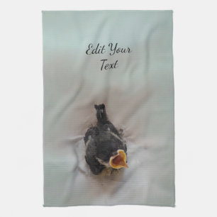 Tidi mijn vogel de Parus Major Theedoek