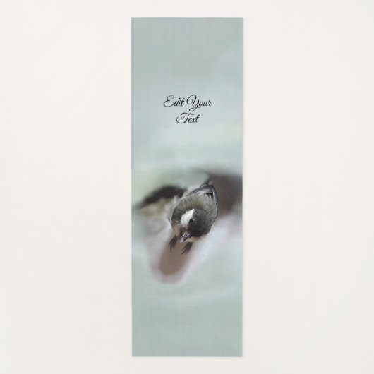 Tidi mijn vogel de Parus Major Yogamat (Voorkant)