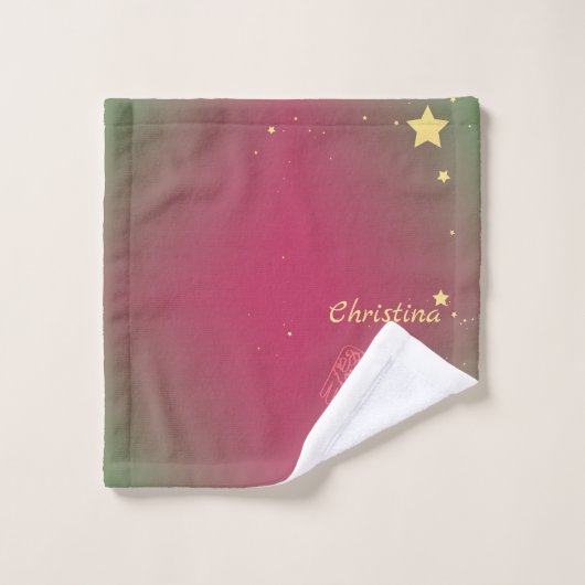 "Tidings of Great Joy" Angel Towel (Gant de toilette)