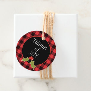 Tidings of Joy   Buffalo Play   kerstcadeau Bedankjes Labels