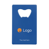 Tidy Monochrome Corporate Kredietkaart Flessenopener (Voorkant)