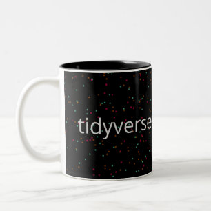Tidyverse R-gebruiker Tweekleurige Koffiemok